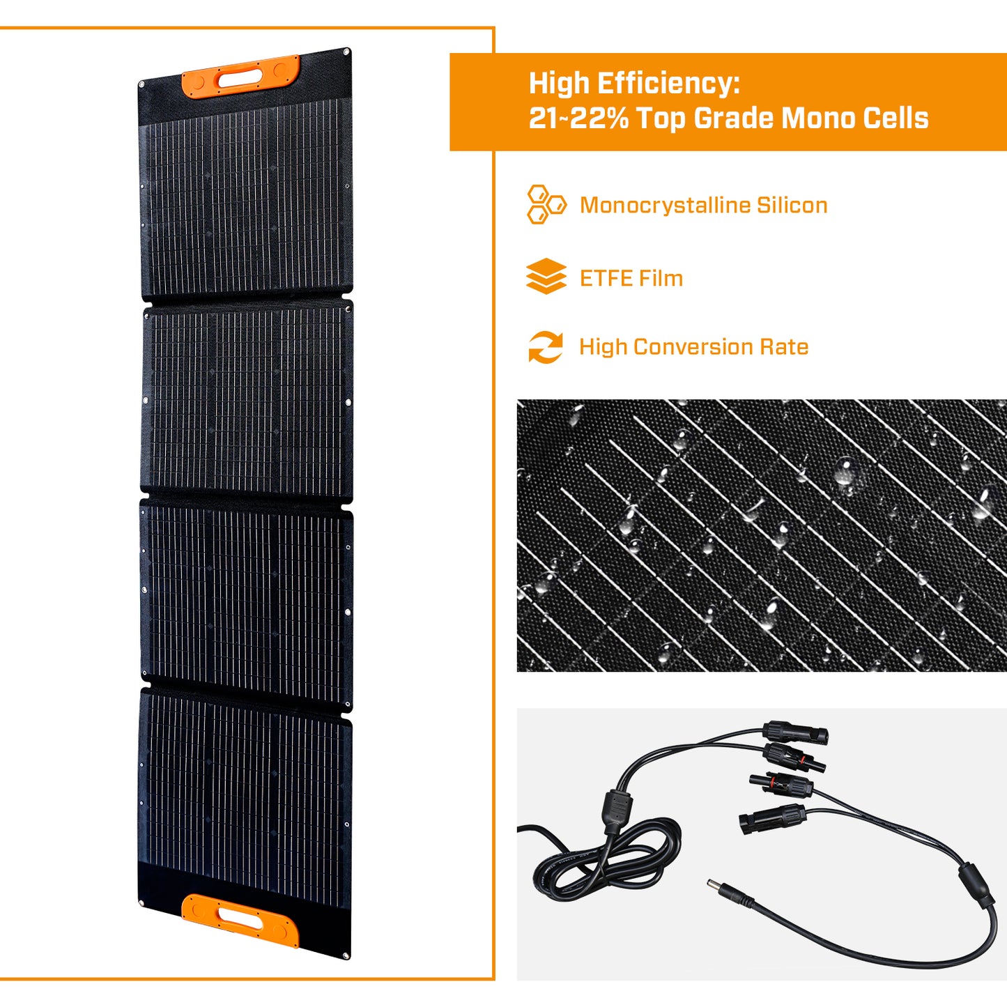 JQB SunWave 220W | Foldable Solar Panel