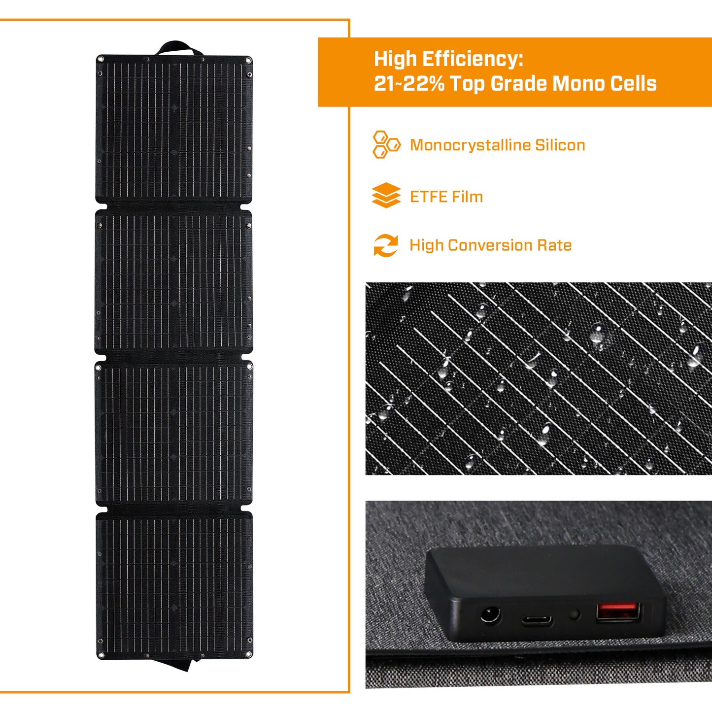 JQB SunWave 110W | Foldable Solar Panel