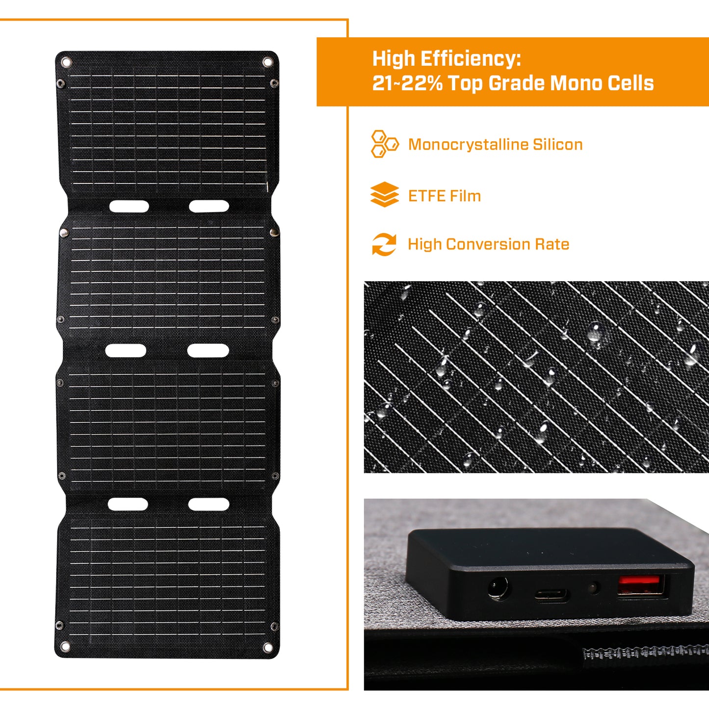 JQB SunWave 65W | Foldable Solar Panel