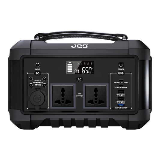 JQB Fusion 650 Dark Portable Power Station