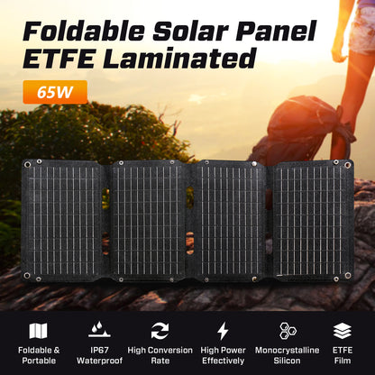 JQB SunWave 65W | Foldable Solar Panel