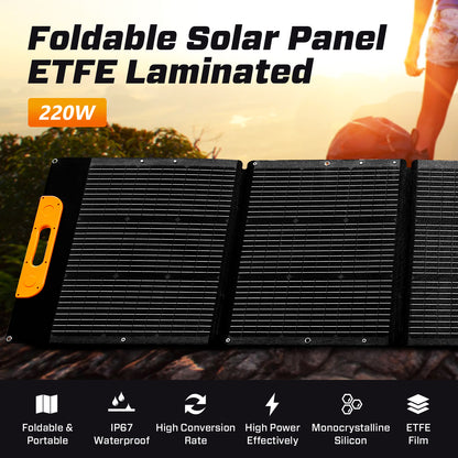JQB SunWave 220W | Foldable Solar Panel