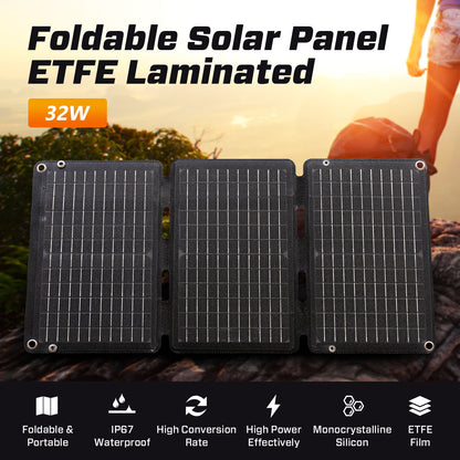 JQB SunWave 32W | Foldable Solar Panel
